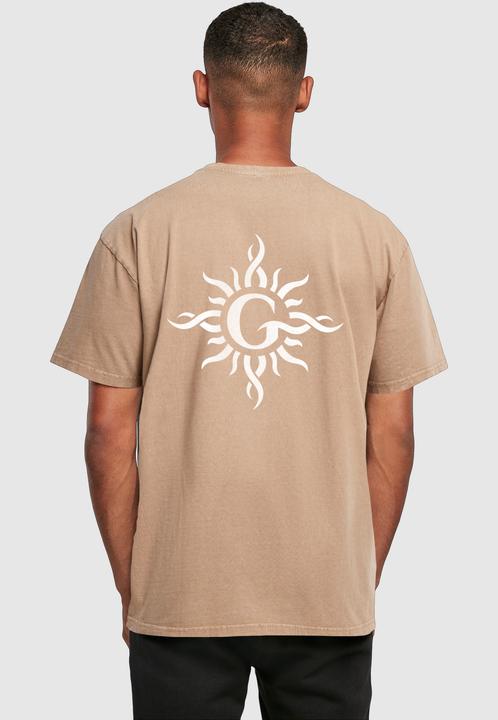 Produktbild Merchcode Godsmack - Lunar Phases Acid Washed Oversize Tee - 138063 (L)