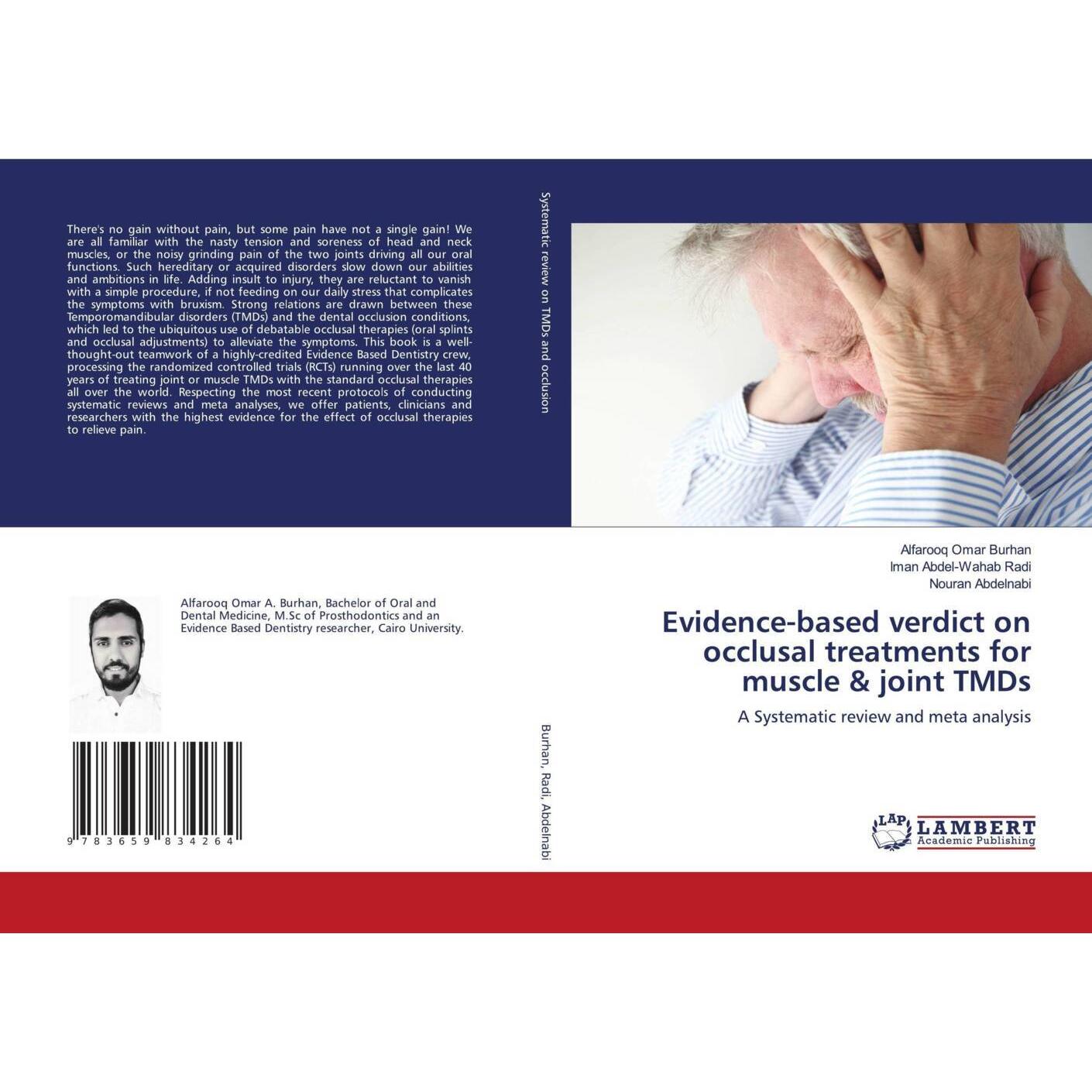 Evidence-based verdict on occlusal treatments for muscle & joint TMDs, Fachbücher von Alfarooq Omar Burhan, Iman Abdel-W...