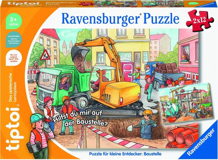 Actual product image tiptoi Construction site (12 pieces)
