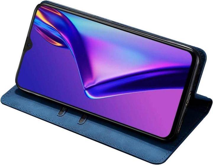 Actual product image Cover-Discount OPPO Reno8 Pro - Stand Flip Case Cover dark blue (OPPO Reno8 Pro)