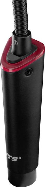 Actual product image JTS Electret gooseneck microphone with on/off push-button