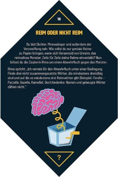 Produktbild Gefährliche Rätsel: Denksport für Mutige (Deutsch)