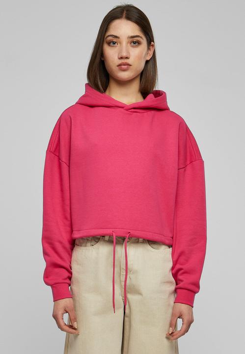 Actual product image Urban Classics Ladies Cropped Oversized Hoodie - 117649 (L)