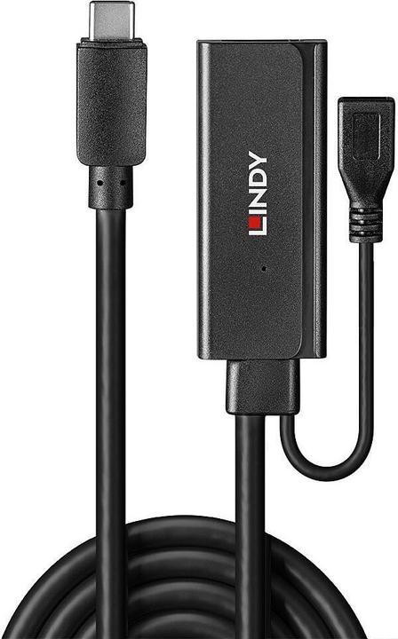 Image du produit Lindy Rallonge active USB 3.2 Gen 1 C/A (3 m, USB 3.2 Gen 1)