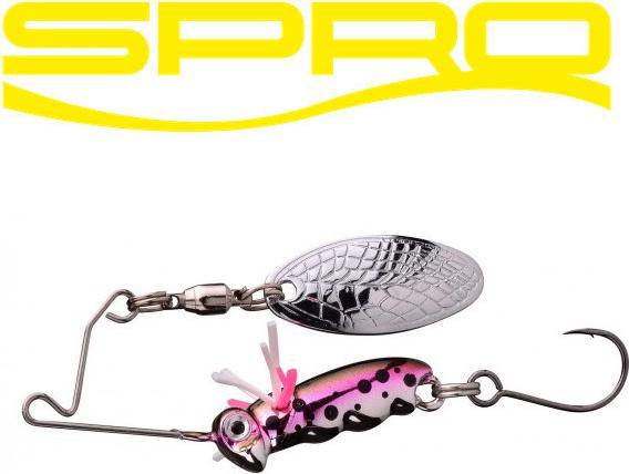 Spro Larva Micro Spinnerbait mit Einzelhaken (4 cm)