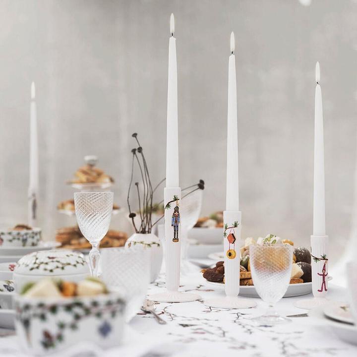 Immagine prodotto Kähler Portacandele natalizio Hammershoi Jul (16 x 9,5 cm)