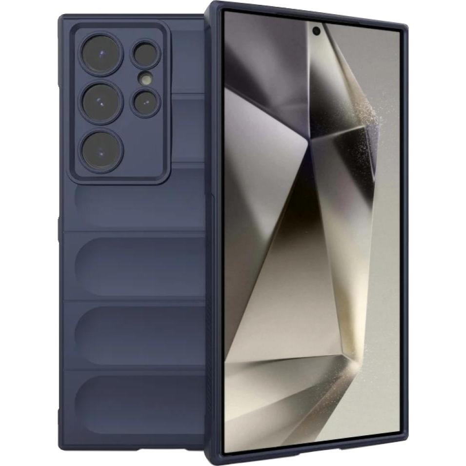Screenguard CloudCase Hülle (Samsung Galaxy S24 Ultra), Smartphone Hülle, Blau