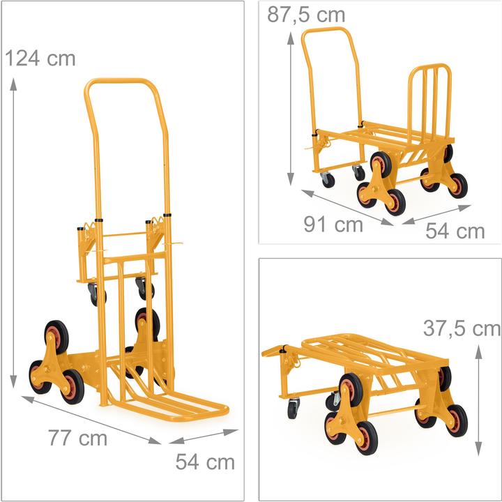 Actual product image Relaxdays Sack truck (50 kg)