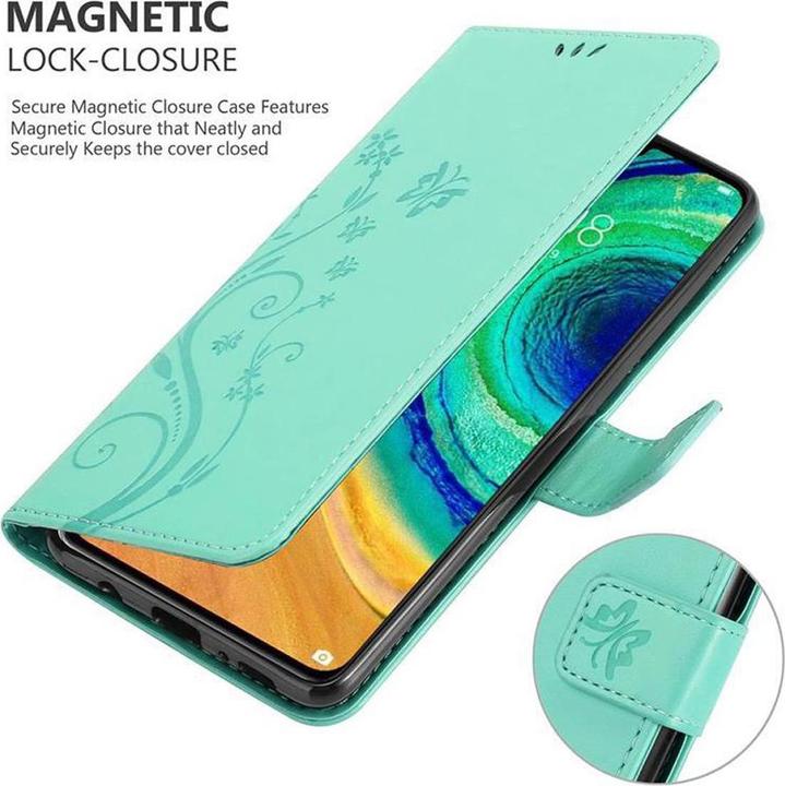 Actual product image Cadorabo Flower Book Cover (Mate 30)