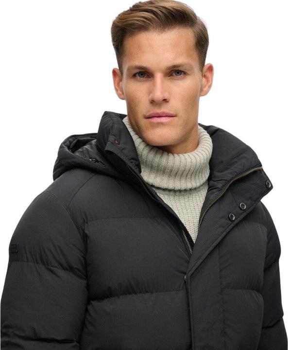 Actual product image Superdry Long hooded down jacket (M)