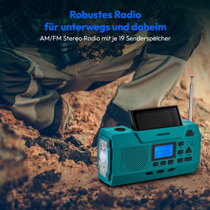 Produktbild Medion Radio LIFE E66806 Grün (AM, FM)