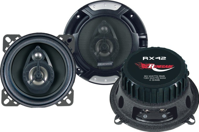 Produktbild Renegade 2-Wege Koaxial Autolautsprecher (120 W, 10 cm)