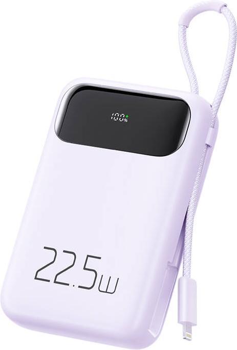 Mcdodo Power Bank MC-3255 10000mAh, 22.5W, for Light (purple) (10000 mAh, 20 W, 37 Wh)