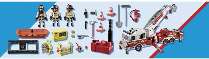 Actual product image Playmobil Fire truck: US Tower Ladder (70935, Playmobil City Action)