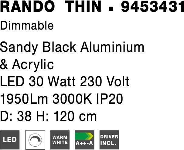 Image du produit Nova Luce Rando Thin (1950 lm)
