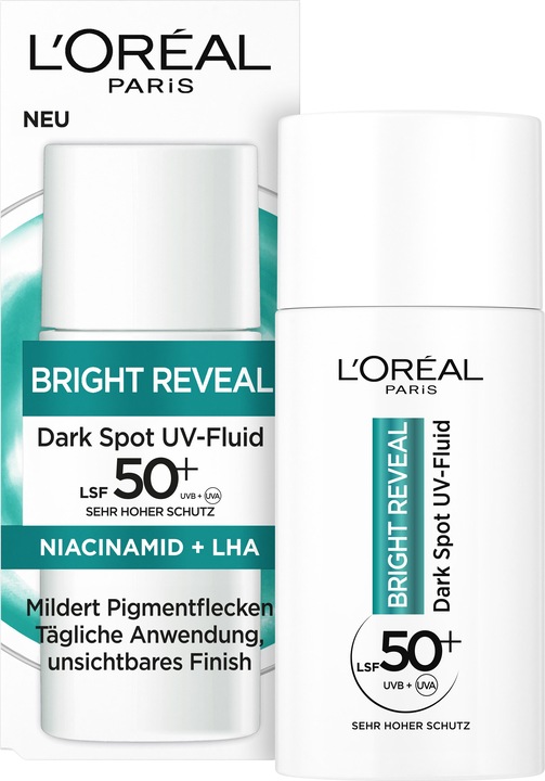 Produktbild L'Oréal Paris L'Oreal Bright Reveal (SPF 50+, 50 ml, 83 g)