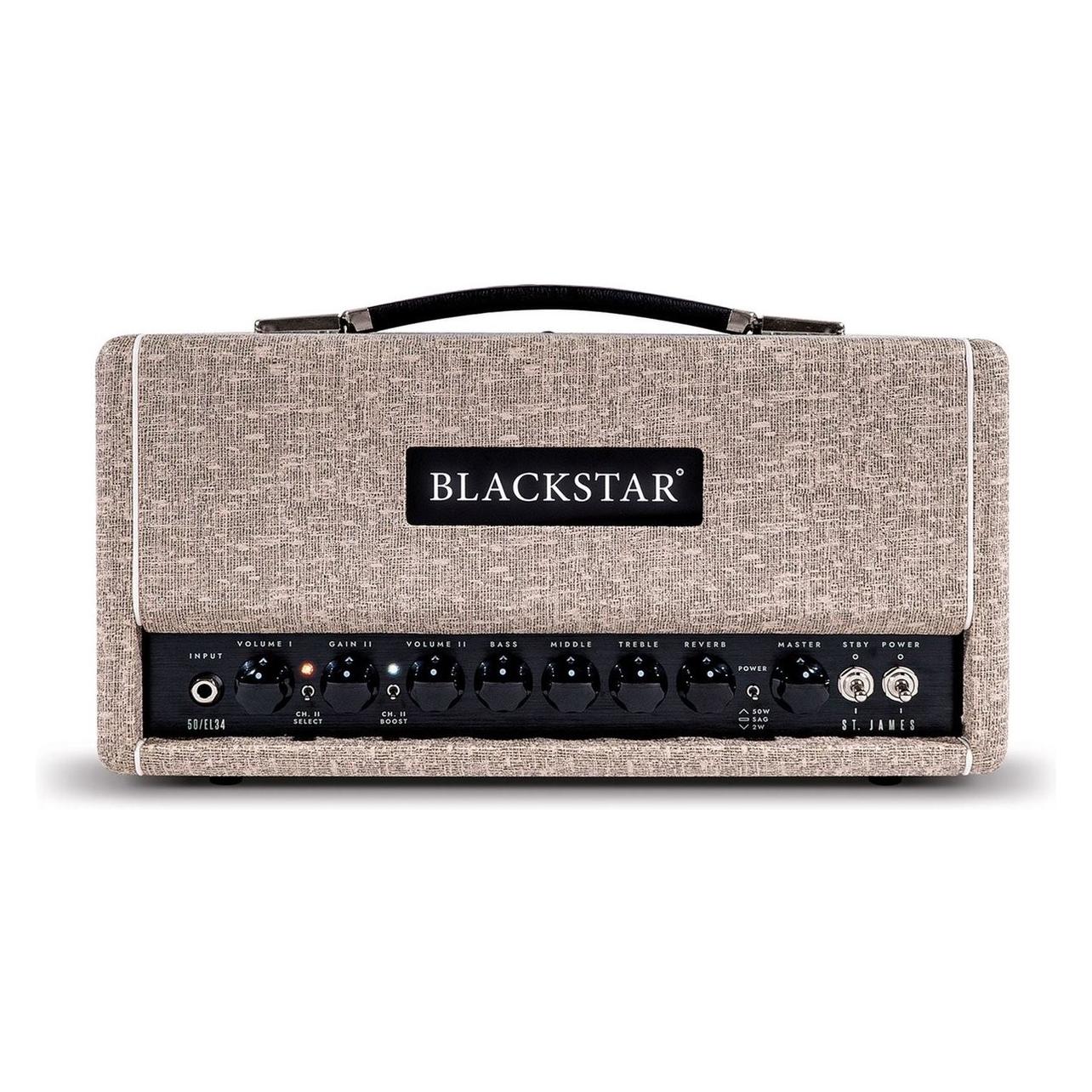 Blackstar St. James 50/EL34H Fawn Buizen Gitaarversterker Top (Gitarre, 50 W), Instrumentenverstärker, Braun