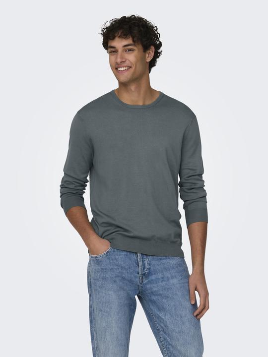 Produktbild Only & Sons Onswyler Life Reg 14 Ls Crew Knit Noos (S)