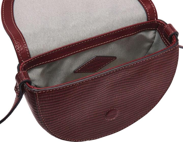 Actual product image Fossil Leather Zip-Around Clutch Wallet with Detachable Wrist Strap