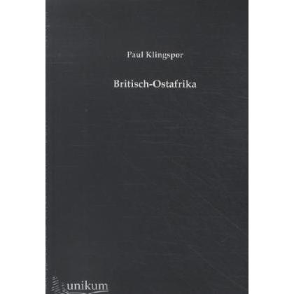 Britisch-Ostafrika, Fachbücher