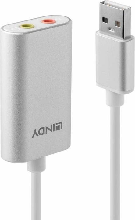 Image du produit Lindy Adaptateur audio USB type A 3,5 mm (USB)