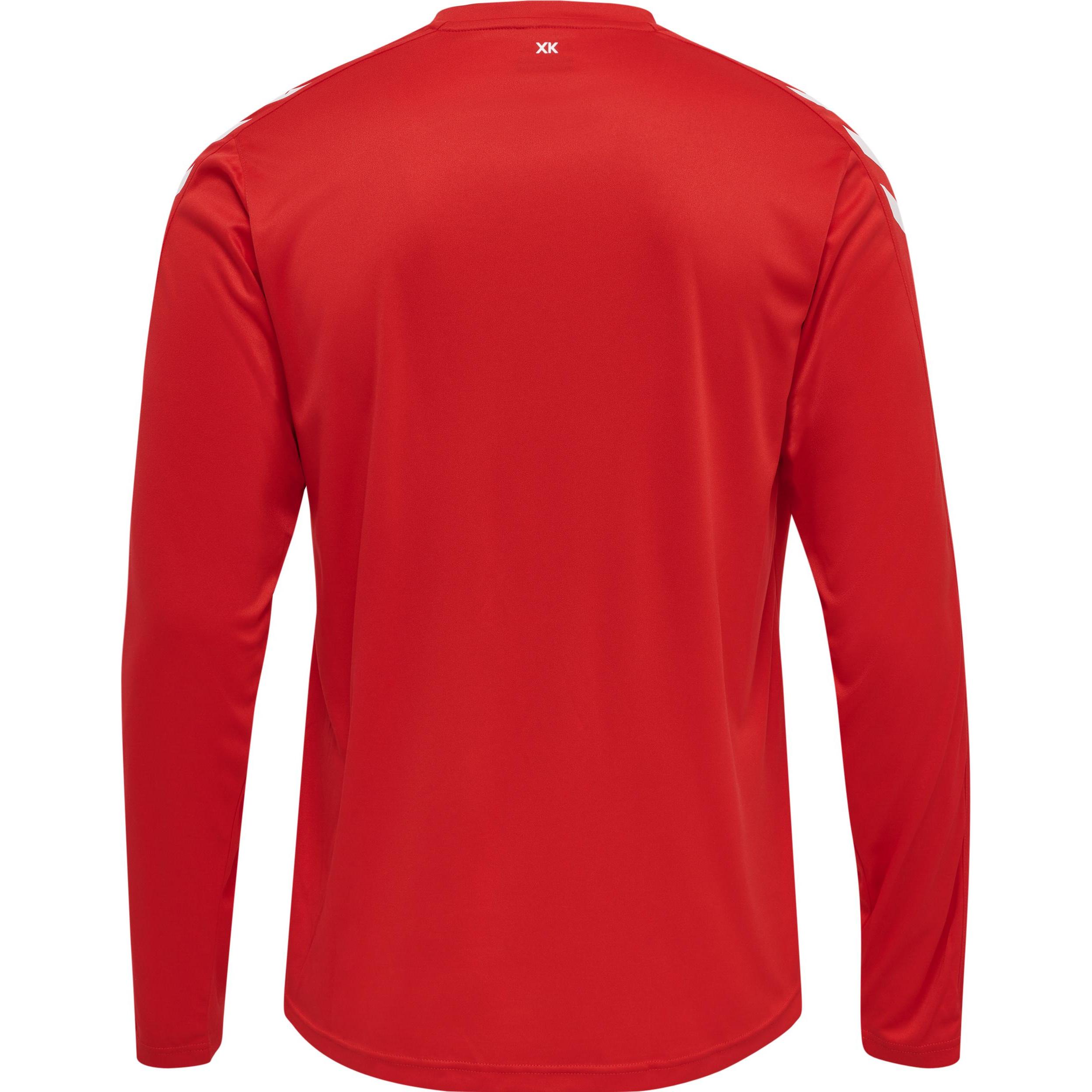 Thumbnail - hummel, Unisex, Sportshirt, Core Xk Poly Jersey L/S (S), Rot, S