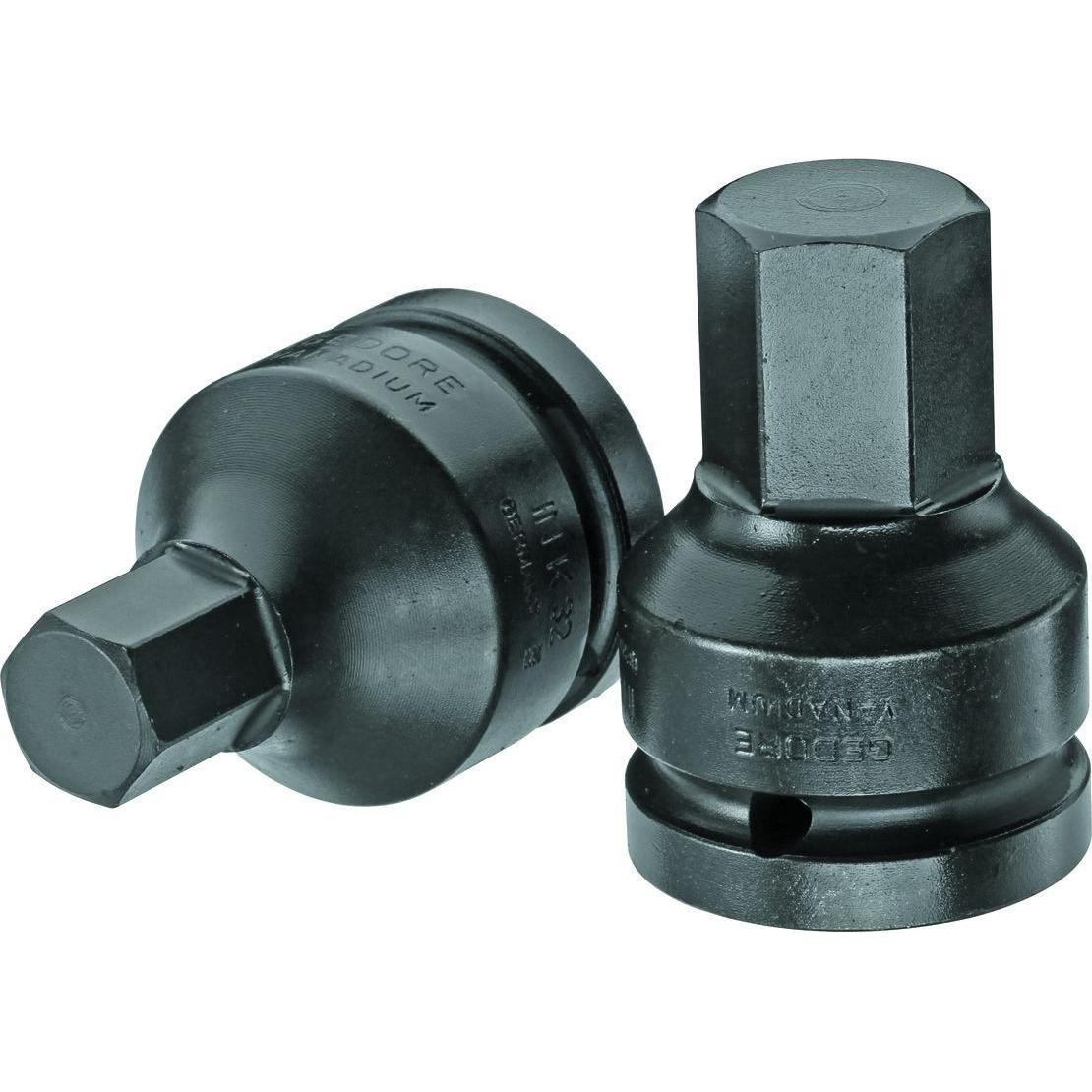Gedore, Steckschlüssel + Stecknuss, IN K 32 24 Kraftschraubereinsatz 3/4" Innen-6-kant 24 mm (24 mm)