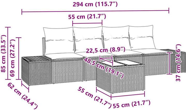 Produktbild vidaXL India