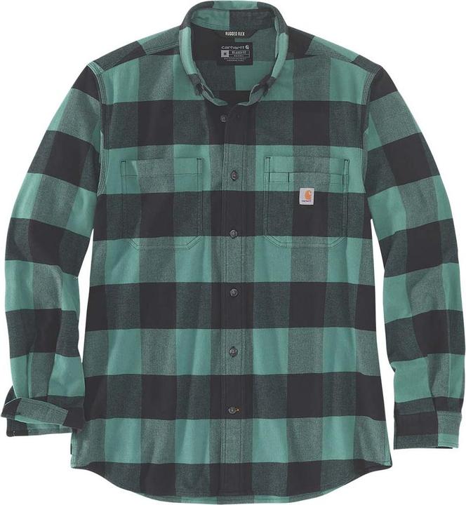 Productafbeelding Carhartt Midgewicht molton L/S geruit overhemd (S)