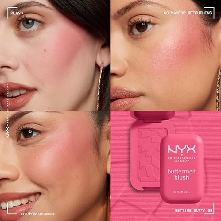 Image du produit NYX Professional Make-Up Nyx Powder Blush (Getting Butta)