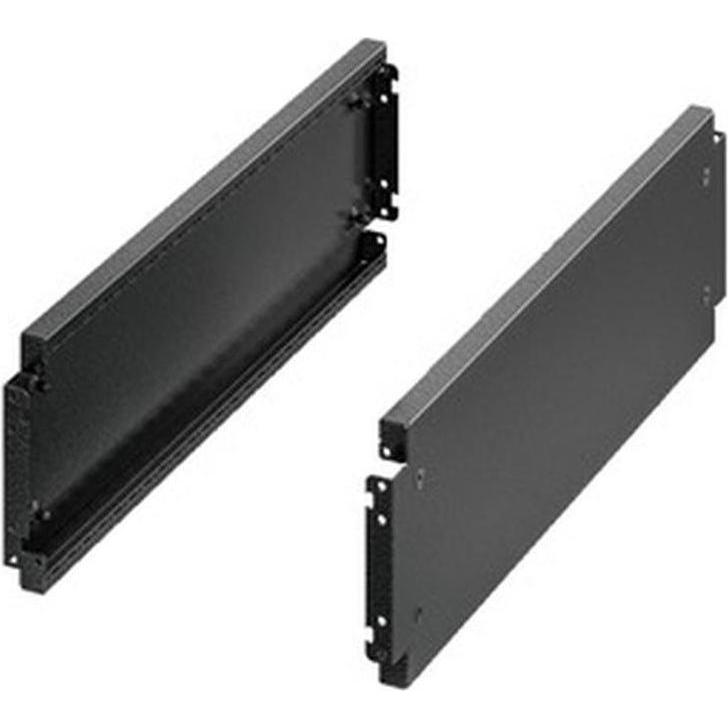 Thumbnail - Rittal VX 8640.041 VE2ST. VX Sockel-Blende seitlich H200 für T400, Serverschrank Zubehör, Schwarz