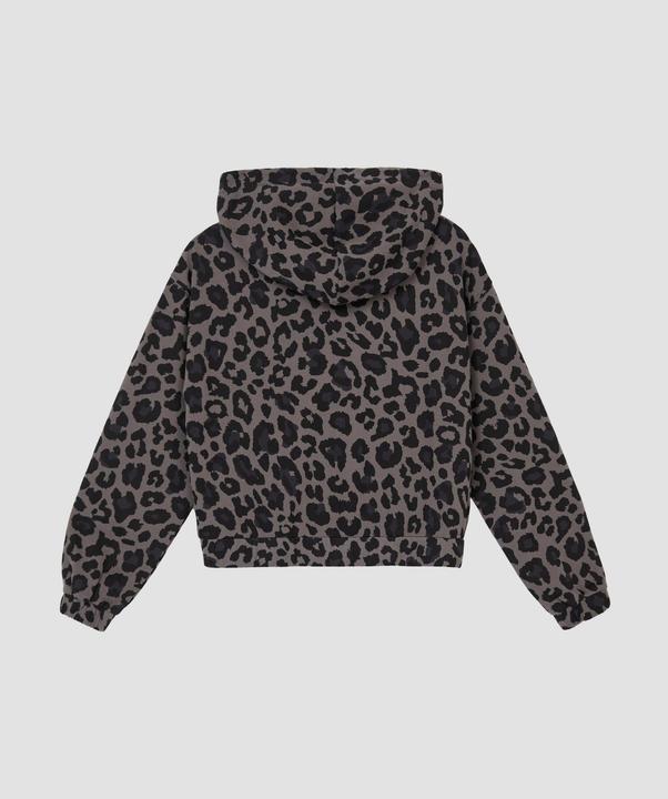 Produktbild s.Oliver Sweatshirt Jacke Kurze Sweatjacke in Oversize mit Animal-Muster (170, 176)