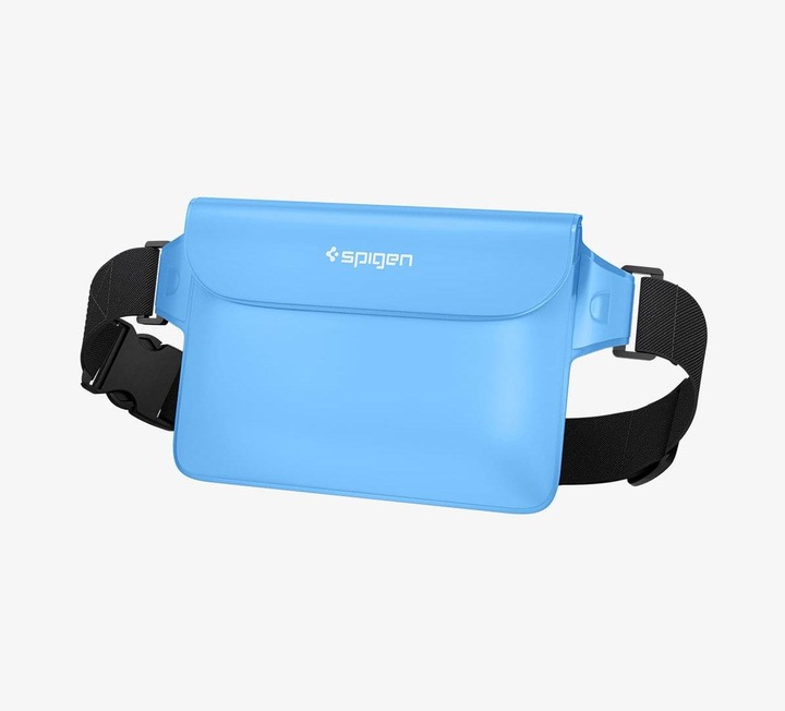 Actual product image Spigen Aqua Shield Waterproof Waist Bag A620 2 Pack, sea blue AMP06020