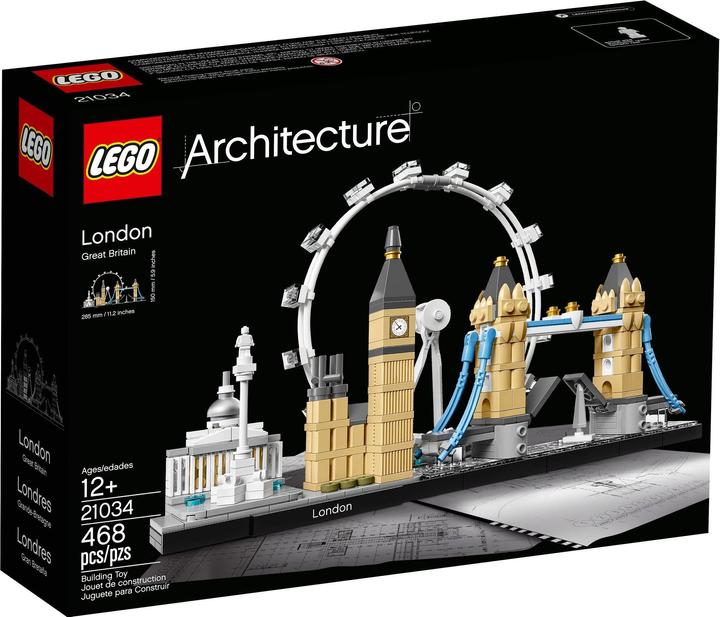 Image du produit LEGO Architecture End-Of-Live Set London - 21034 NEU! Teile 468x (21034)