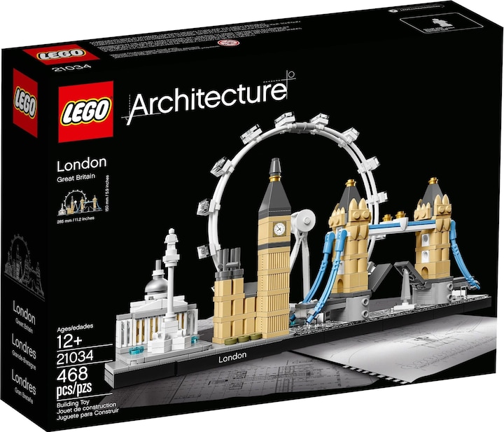 Produktbild LEGO Architecture End-Of-Live Set London - 21034 NEU! Teile 468x (21034)
