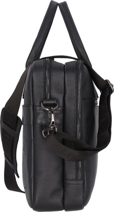 Actual product image Davidoff Paris briefcase leather 39 cm laptop compartment
