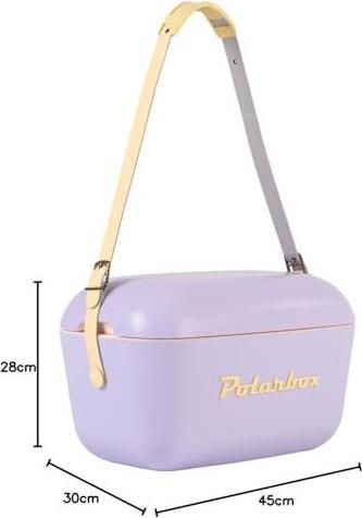 Image du produit Polarbox Retro Cooler violet 12l (12 l)