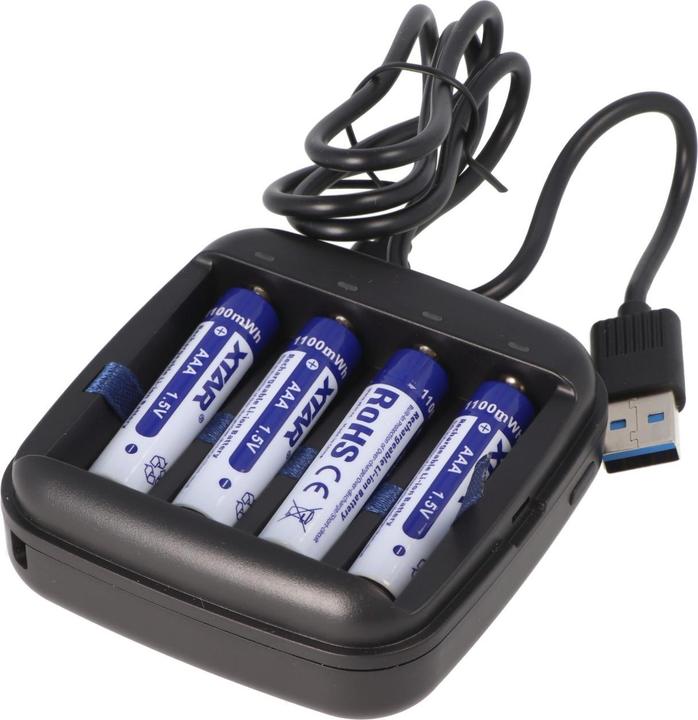 Actual product image Xtar Rechargeable battery (4 pcs., AAA, 700 mAh)