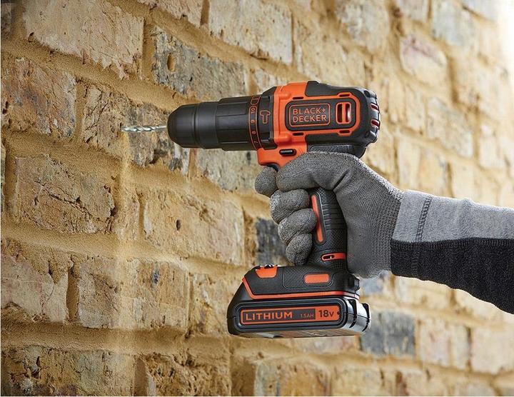Image du produit Black & Decker BDCHD18KBQW Perceuse à percussion sans fil (Clé à chocs)