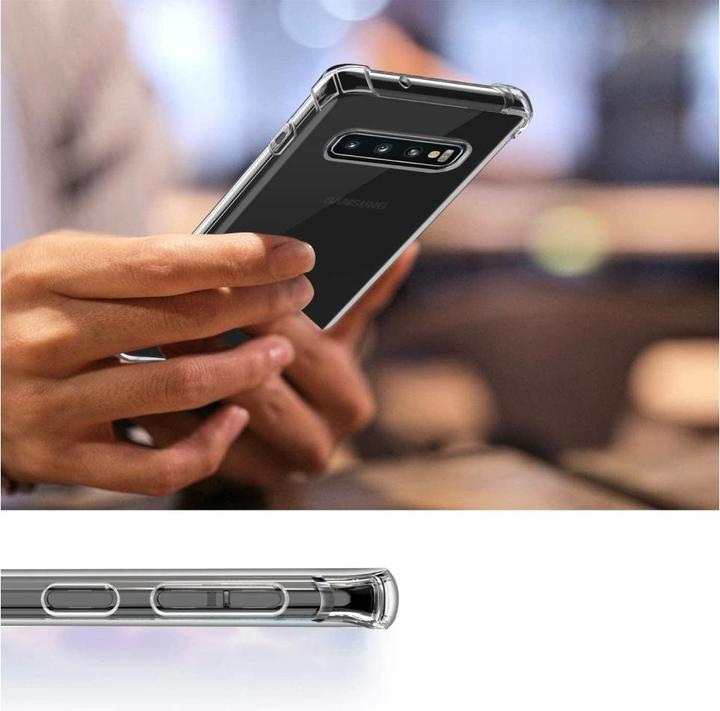 Produktbild Screenguard Crystal Soft Airbag Bumper (Samsung Galaxy S10)