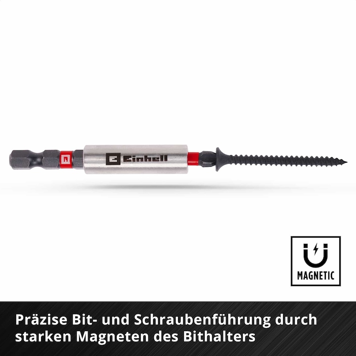 Actual product image Einhell Impact bit set, 109220, M-case, 39 pieces (50 mm, 60mm, 3/8")