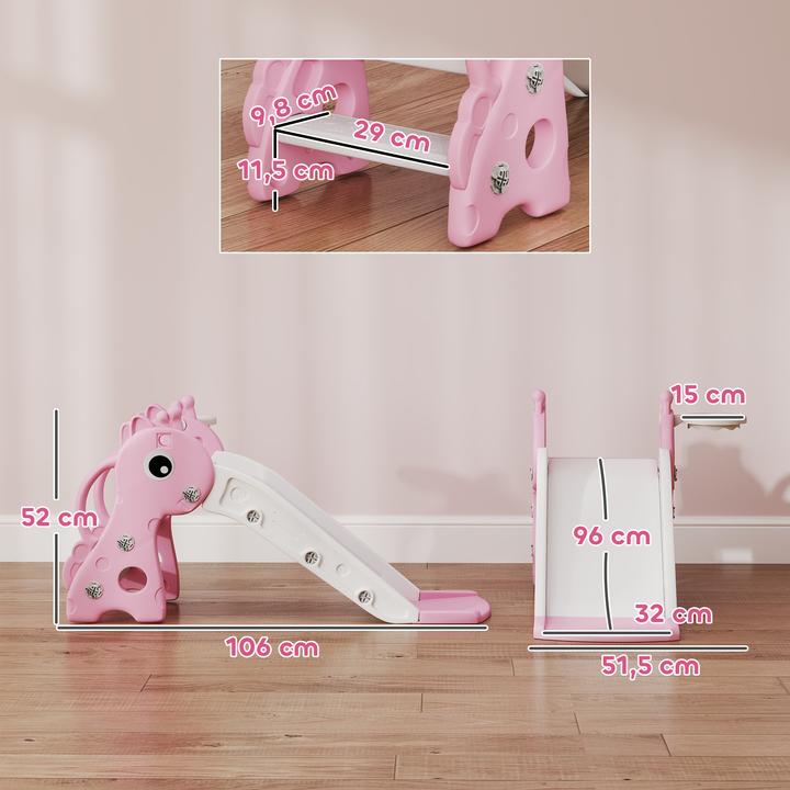 Immagine prodotto Aiyaplay Rutsche Kunststoff Rosa