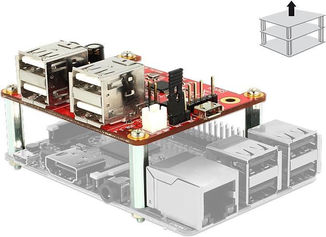 Produktbild Delock Hub