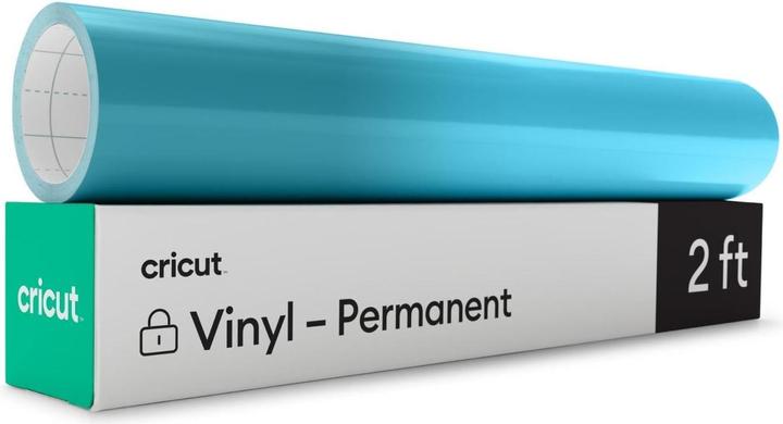 Produktbild Cricut Vinylfolie Wärmeaktiviert 30 x 60 cm, Türkis/Hellblau