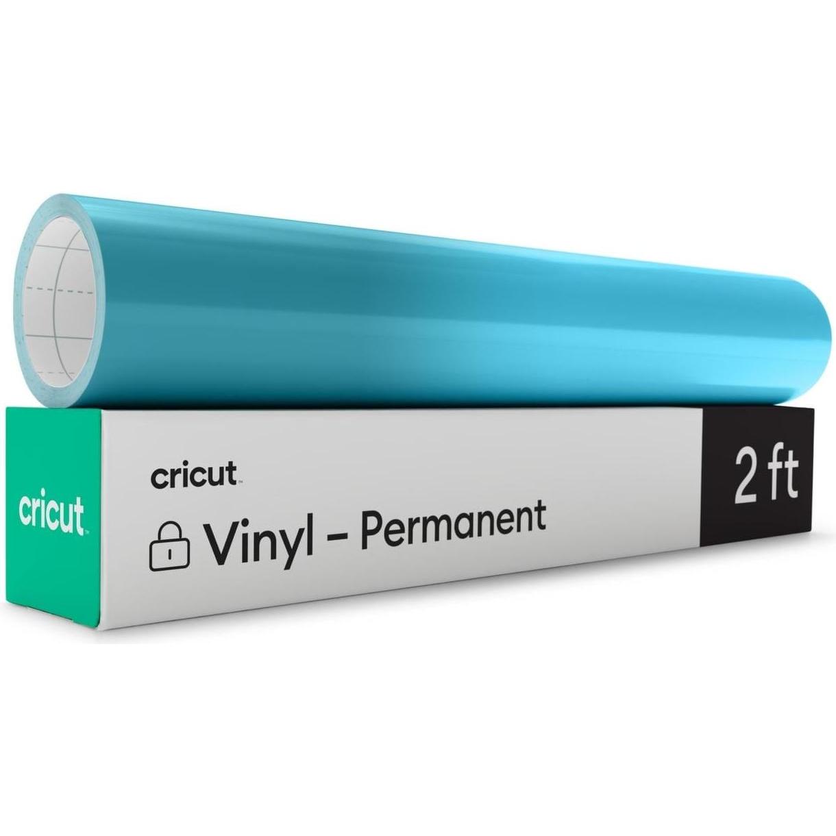 Cricut Vinylfolie Wärmeaktiviert 30 x 60 cm, Türkis/Hellblau