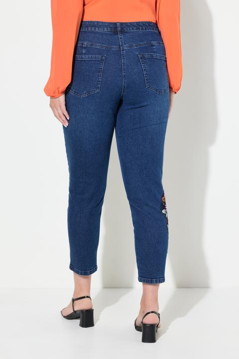 Produktbild Miamoda Jeans, Slim Fit, farbige Applikationen. 5-Pocket (46)