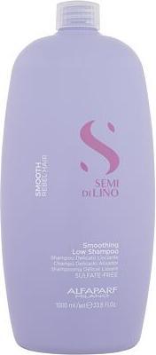 Produktbild Alfaparf SEMI DI LINO SMOOTH smoothing low shampoo 1000 ml (1000 ml, Flüssiges Shampoo)