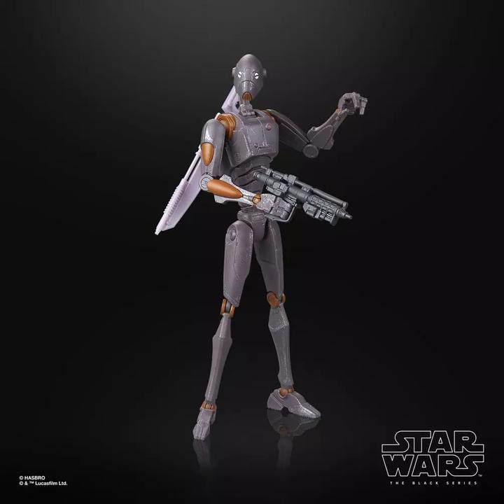 Produktbild Hasbro Star Wars: The Clone Wars Black Series Actionfigur Commando Droid 15 cm