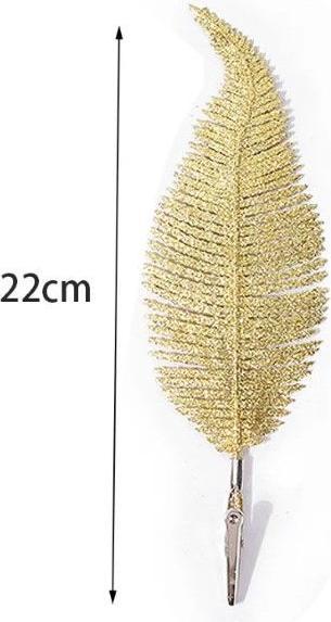 Immagine prodotto MU Classic Piume per decorazioni natalizie della serie Caspar (6 x)