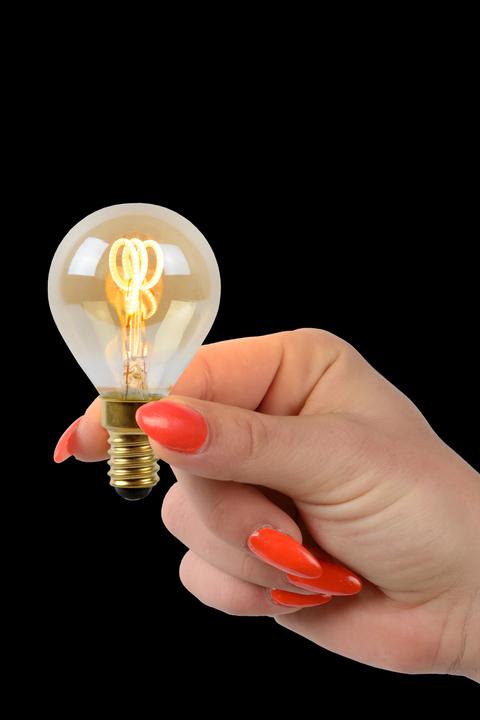 Produktbild Lucide LED Filament (E14, 3 W, 165 lm, 1 x, G)